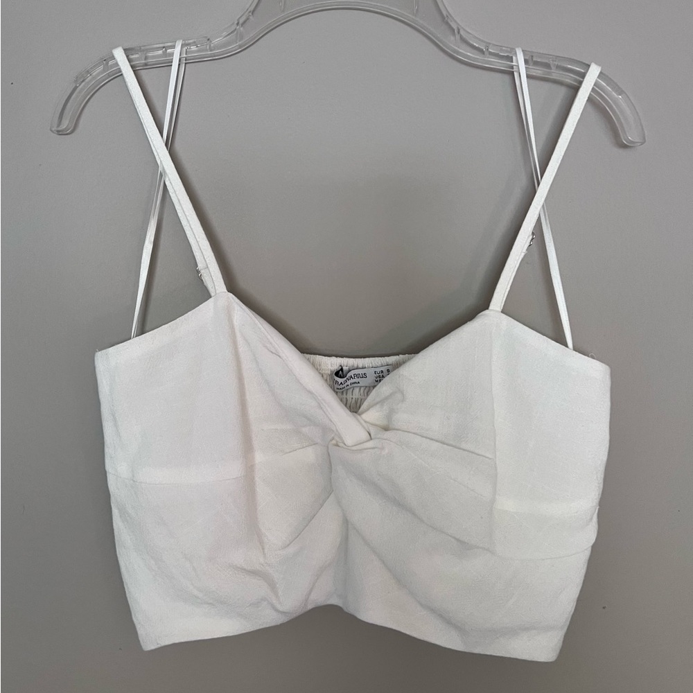 Stradivarius Linen Top